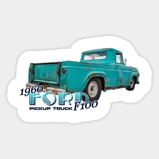 1960 Ford F100 Pickup Truck Sticker